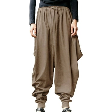 Fensajomon Mens Loose Stretchy Washed Contrast Harem Pants Casual Jeans Denim Pants Fensajomon Mens Loose Stretchy Washed Contrast Harem Pants Casual Jeans Denim Pants